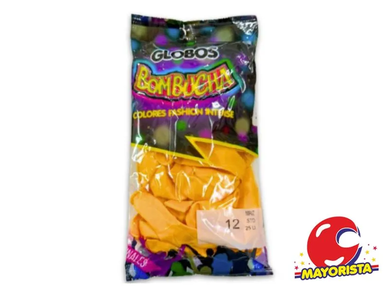 [7798420972856] GLOBOS 12 X 25 STANDARD MAIZ BOMBUCHA