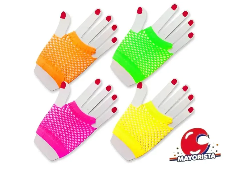 [8034107004922] GUANTES RED CORTOS FLUO (ILC-Y231/YJ0619) YJ IMPORT
