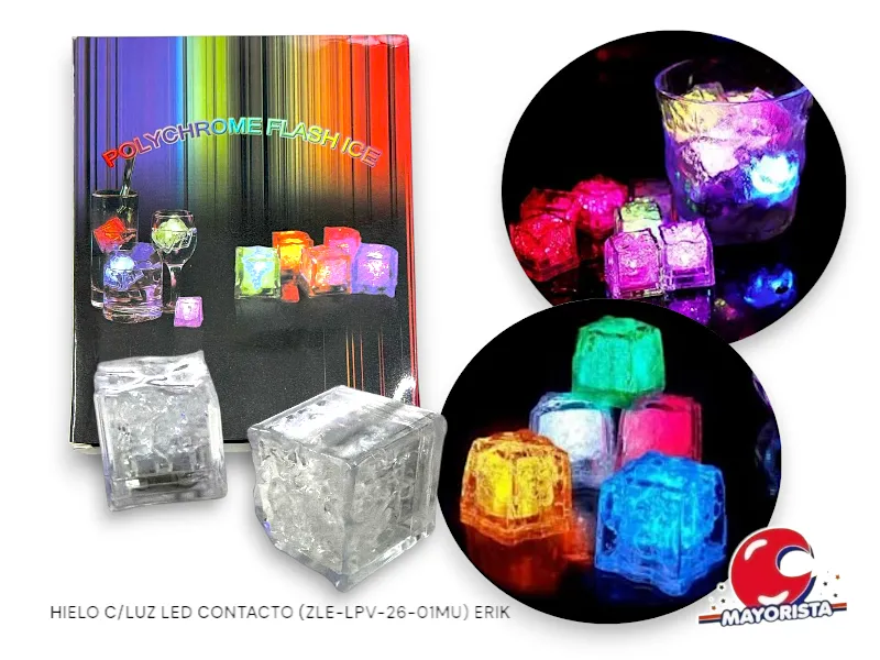 HIELO C/LUZ LED CONTACTO (ZL802-13-01) ERIK