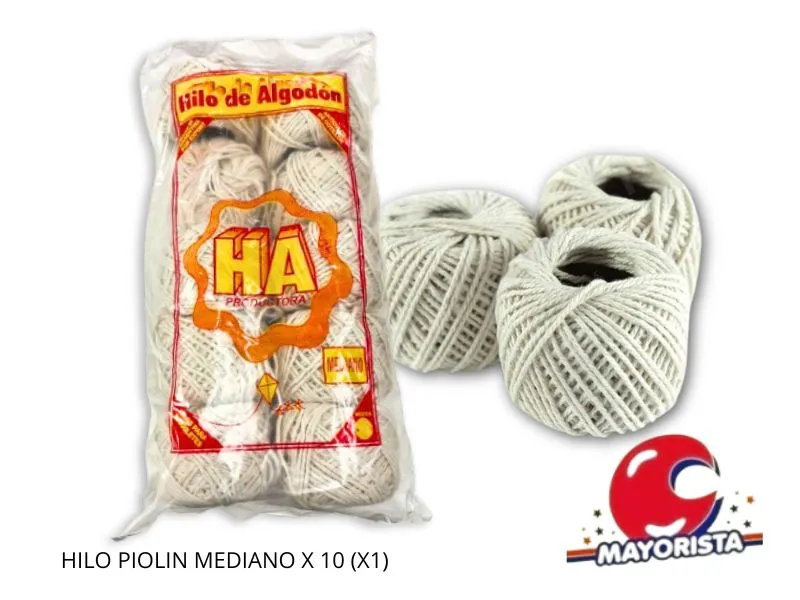 HILO PIOLIN MEDIANO X 10 (X1) HUMBERTO ARENA