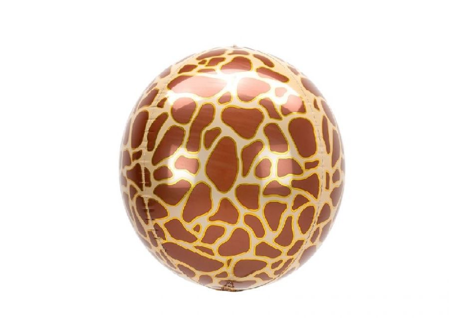 GLOBO MYLAR 18 REDONDO JIRAFA 45CM (YQ-20055) ERIK