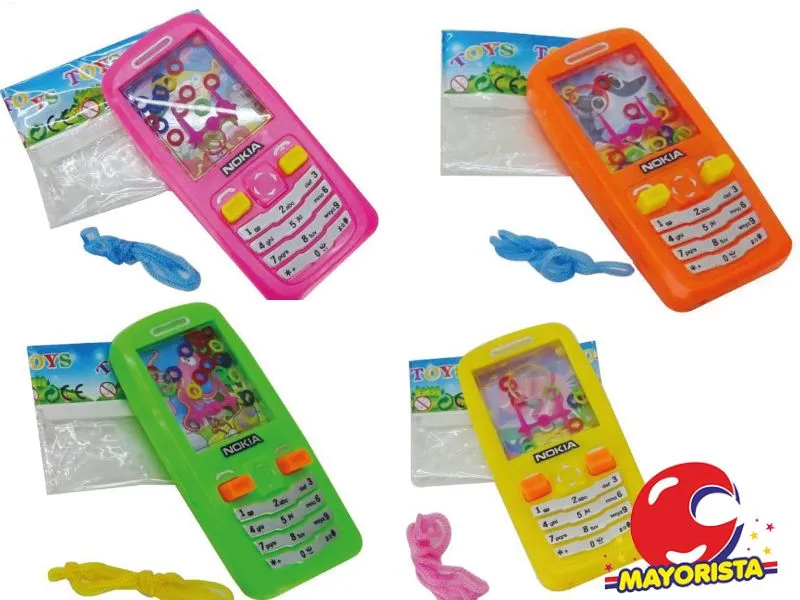 JUEGO DE AGUA CELULAR BOLSA 11X5 (52984) KADA