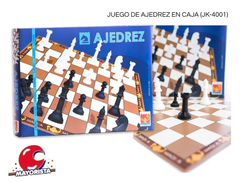 JUEGO DE AJEDREZ EN CAJA (JK-4001) MAGIKA