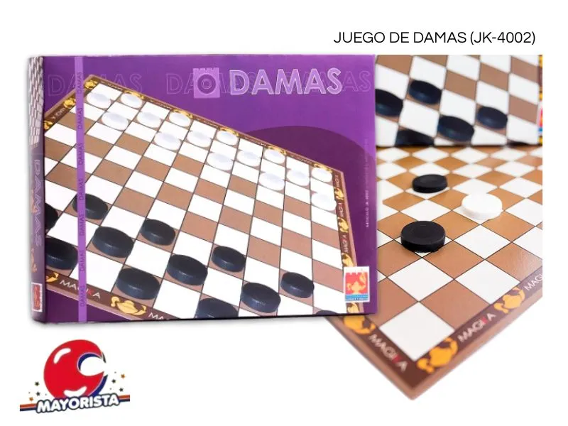 JUEGO DE DAMAS (JK-4002) - MAGIKA