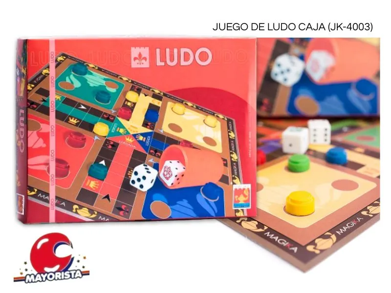 JUEGO DE LUDO CAJA (JK-4003) MAGIKA