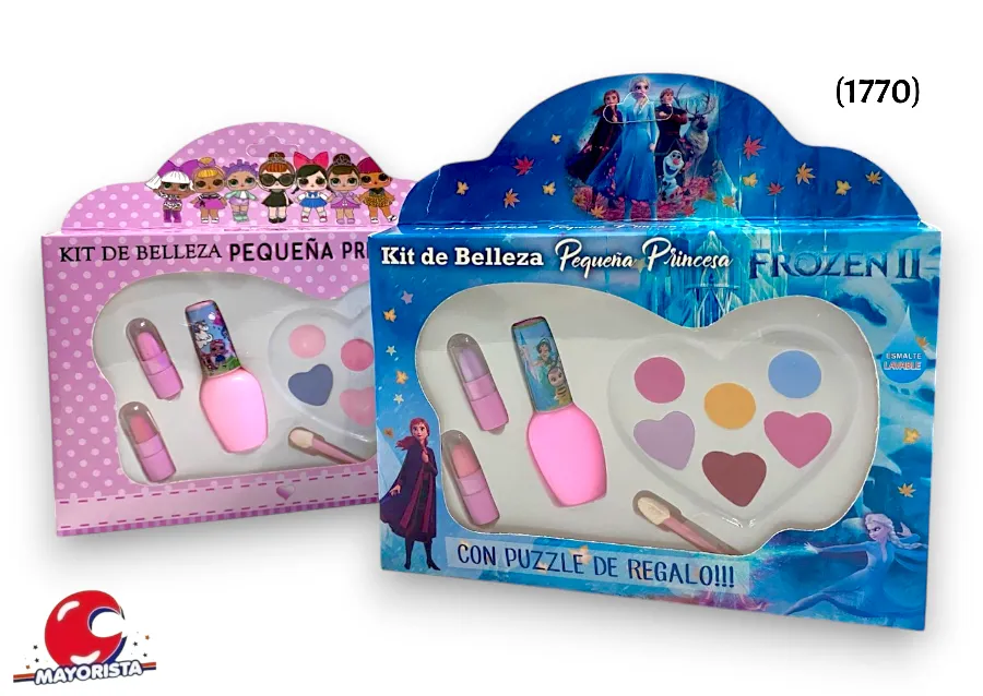 [1770] KIT DE BELLEZA PEQUENA PRINCESA CAJA 20X14 (4450) STILO