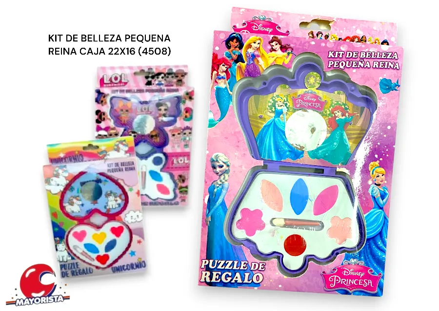 [1766] KIT DE BELLEZA PEQUENA REINA CAJA 22X16 (4508) STILO