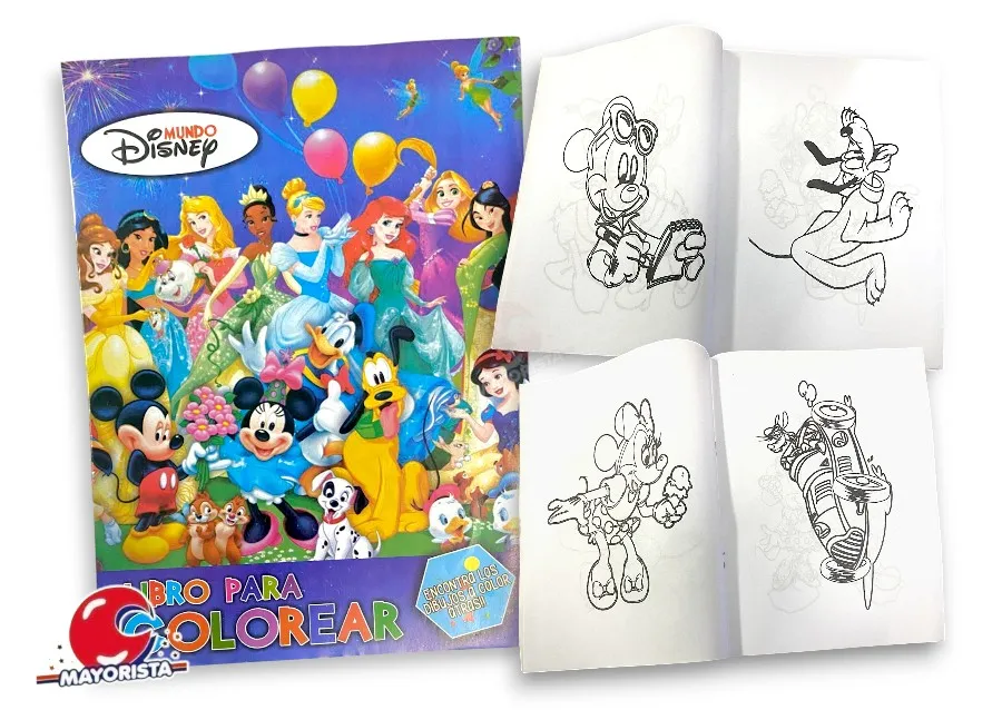 [6173] LIBRITO PARA COLOREAR DISNEY (TIA)