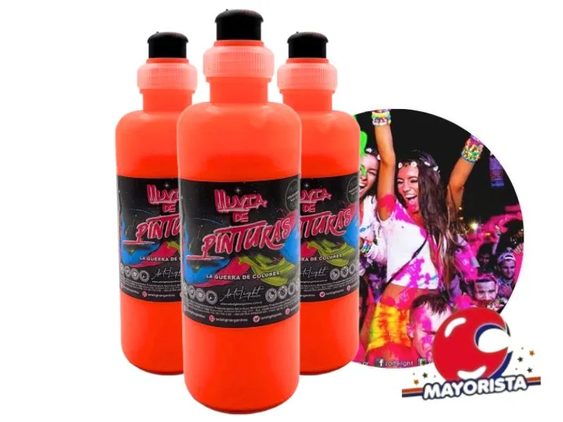 [6901028500326] LLUVIA DE PINTURAS NARANJA FLUO X 250 CC (0326) ARTELIGHT