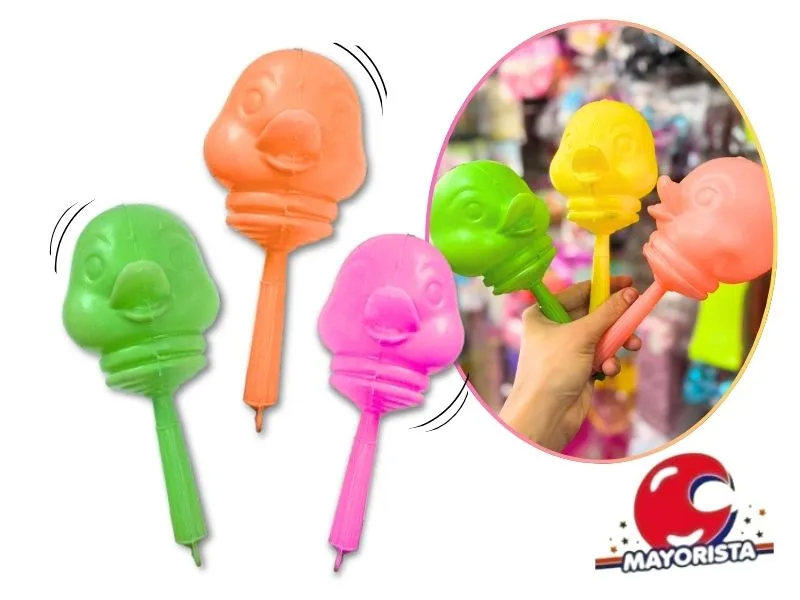 [6286] MARACA X 1 PATITO - CHICHE PLAST
