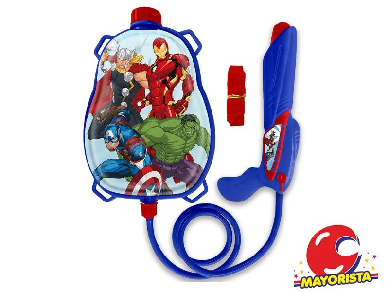 MOCHILA LANZA AGUA AVENGERS 42X33 (8558) KADA