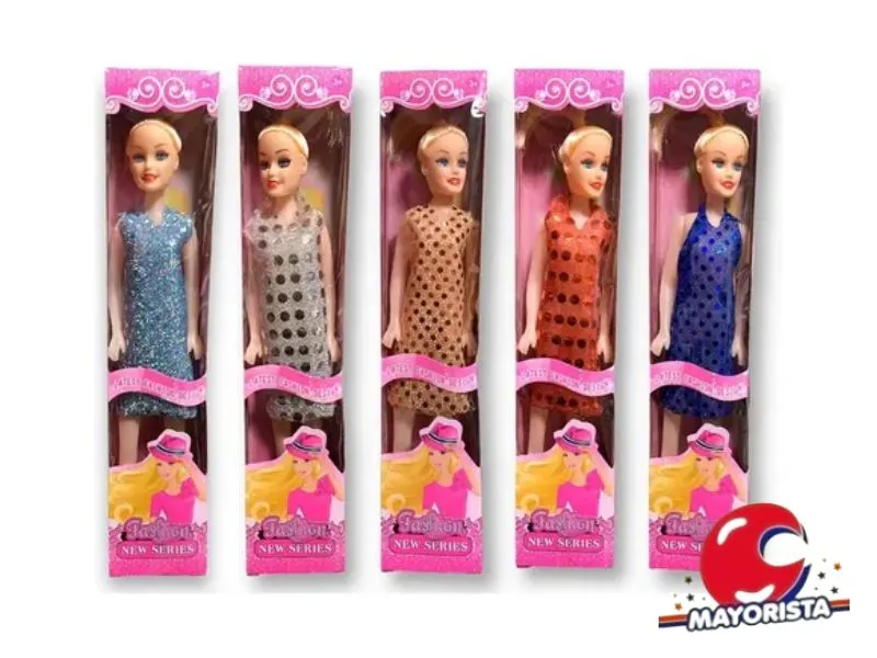 MUNECA FLACA FASHION EN CAJA 29 CM (380110) SURTOYS