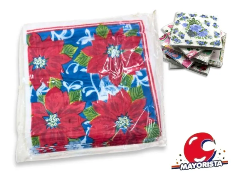 [2787] OFERTA 2026 - SERVILLETAS X20 FLORALES - SELECTA
