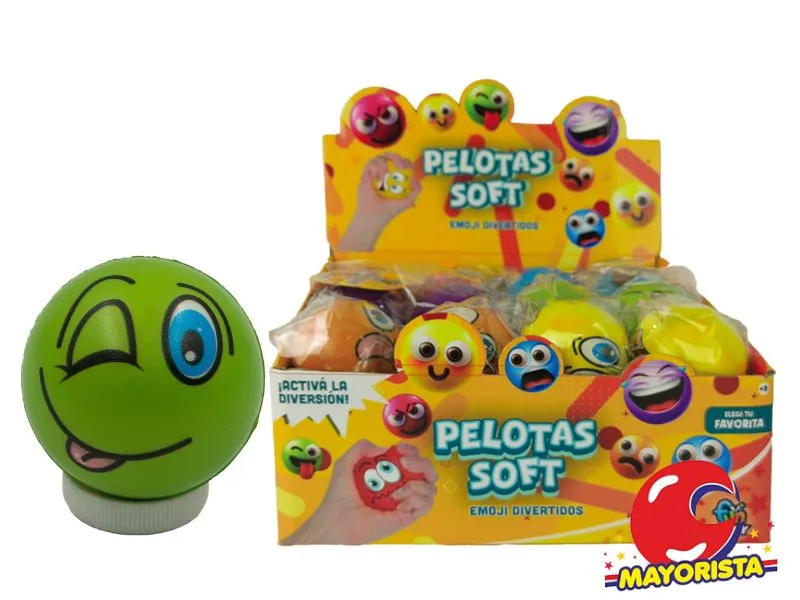 PELOTA ANTIESTRES EMOJI (55244) KADA