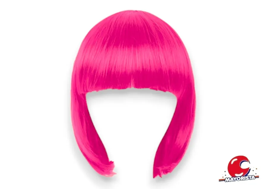 [1622] PELUCA LACIA CORTE CARRE ROSA (ILC-Y307/YJ0315) YJ IMPORT