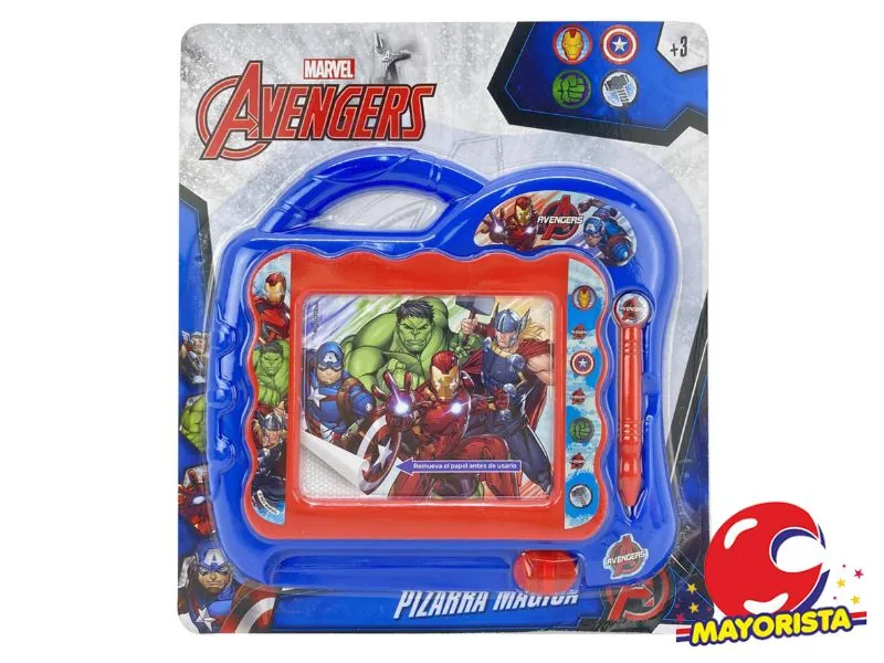 [7453077225372] PIZARRA MAGICA AVENGERS BLISTER 24X21 (54368) KADA