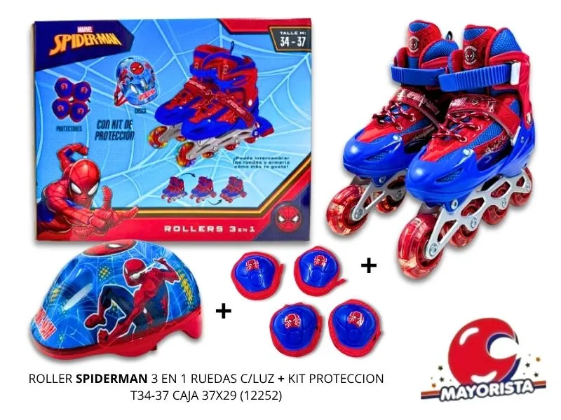 [7450077068091] ROLLER GO SPEED 3 EN 1 CON LUCES (12248) KADA