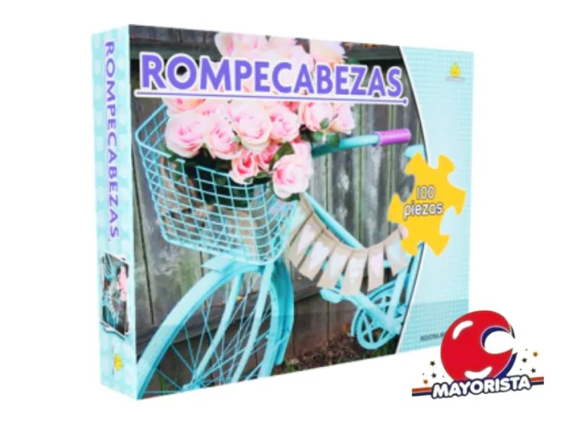 ROMPECABEZAS 100 PCS BICI VINTAGE (91Y) YUYU