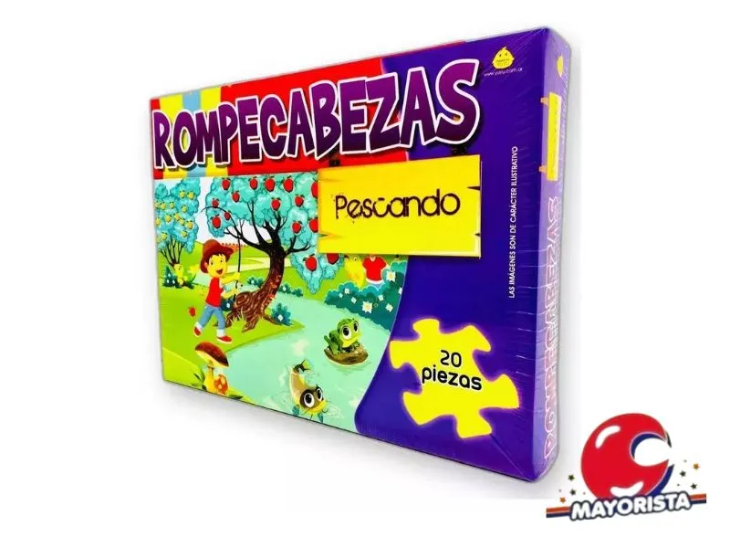 ROMPECABEZAS 20 PCS PESCANDO  (315Y) YUYU