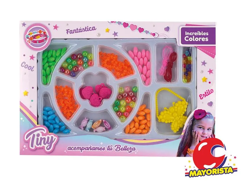 SET DE BELLEZA C/BIJOU PARA ARMAR CAJA 26X18 (52761) KADA