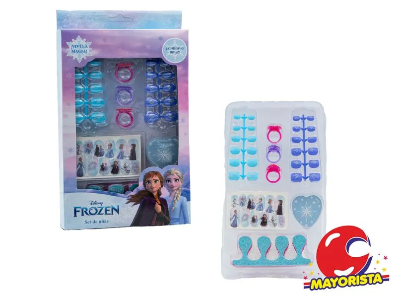 [7450077091235] SET DE BELLEZA CON UNAS FROZEN CAJA 24X15 (54731) KADA