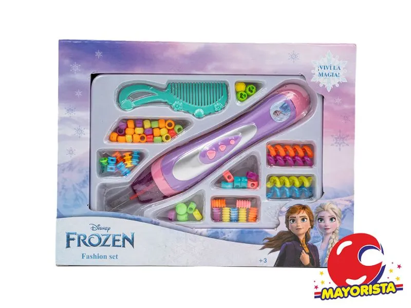 [7453105001190] SET DE BELLEZA FROZEN CON TRENZADOR CAJA 28X21 (53520) KADA