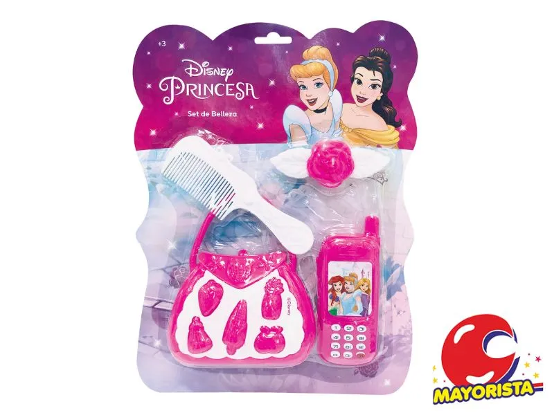 [7450077050461] SET DE BELLEZA PRINCESAS 4 PCS BLISTER 29X22 (52897) KADA