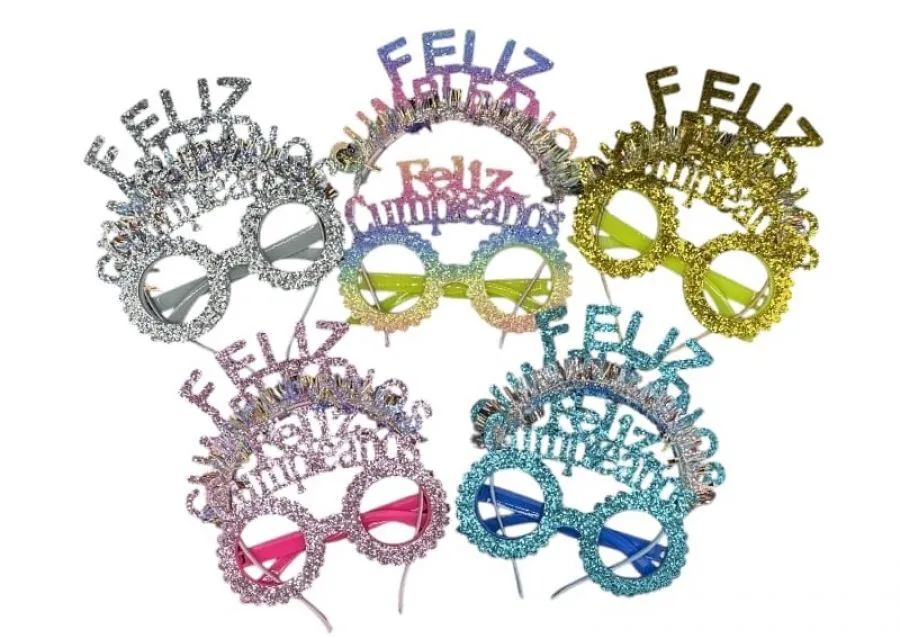 SET DE VINCHA + ANTEOJOS FELIZ CUMPLEANOS (YJ0747/ZLE-CTO-05-01) YJ IMPORT