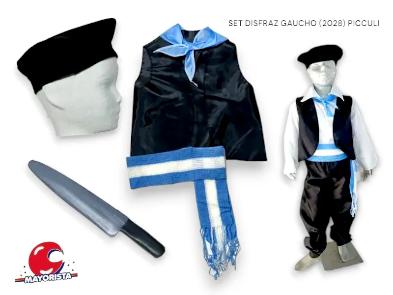 [30] SET DISFRAZ GAUCHO (2028) PICCULI
