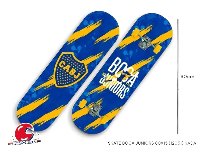 [7450077119878] SKATE 60X15 BOCA JUNIORS (12051) KADA
