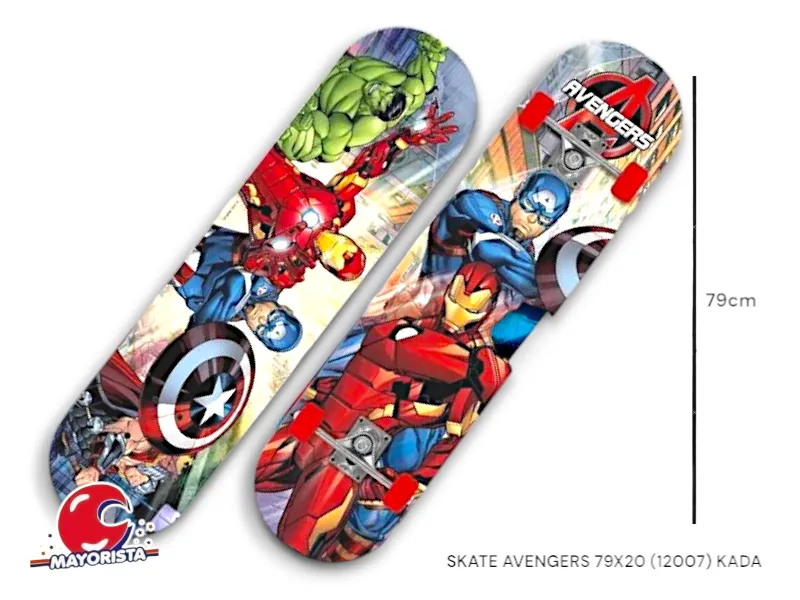 [7453077246407] SKATE 79X20 AVENGERS (12007) KADA