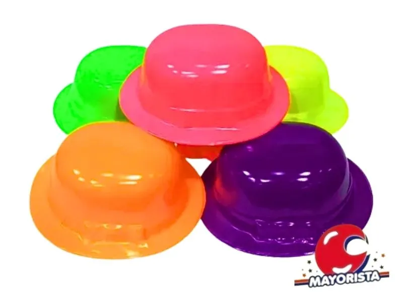 SOMBRERO PLASTICO BOMBIN LISO (1010) TRIGGER PACK