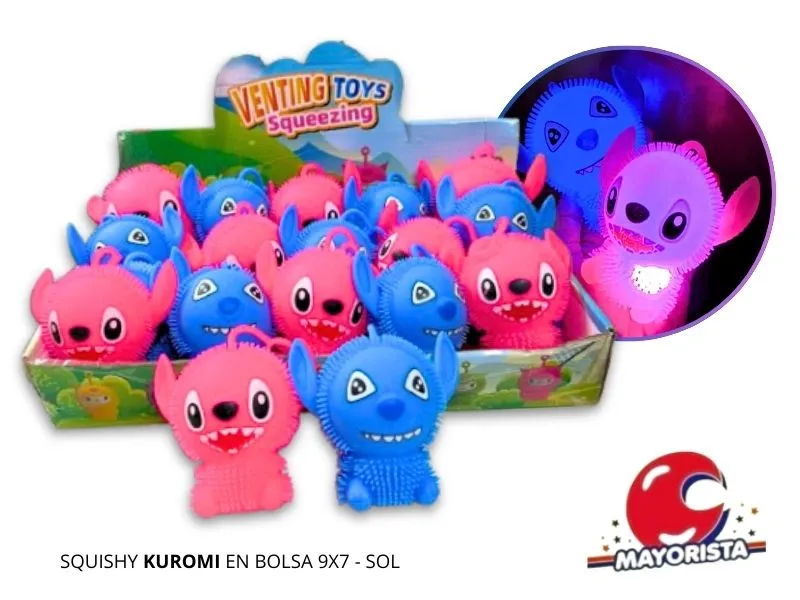 SQUISHY GEL KUROMI EN BOLSA 9X7 (HD700-15) - SOL