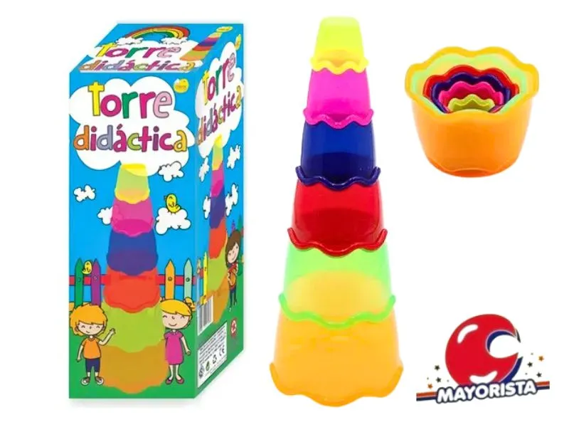 [7798114530980] TORRE DIDACTICA APILABLE (98Y) YUYU
