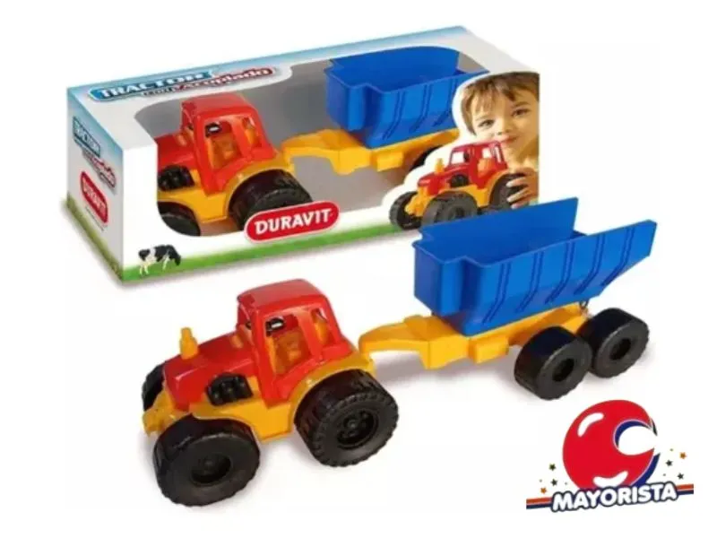 TRACTOR CHICO C/ACOPLADO EN CAJA (217) DURAVIT