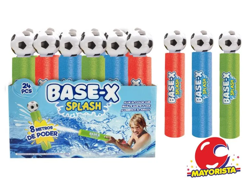 TUBO LANZA AGUA FUTBOL 27CM (8298) KADA