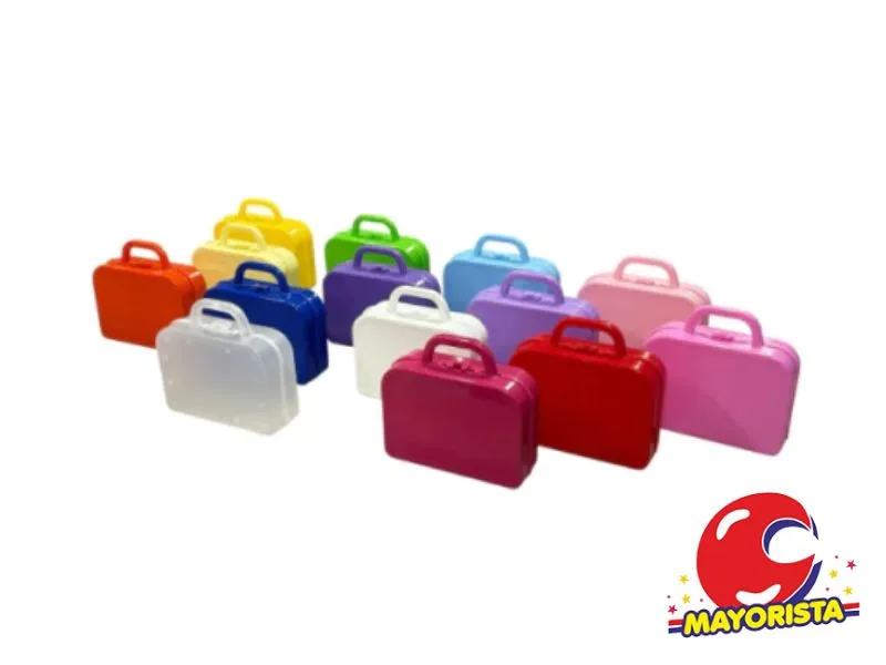 VALIJITA GOLOSINERA C/MANIJA 14X10 - PLAST