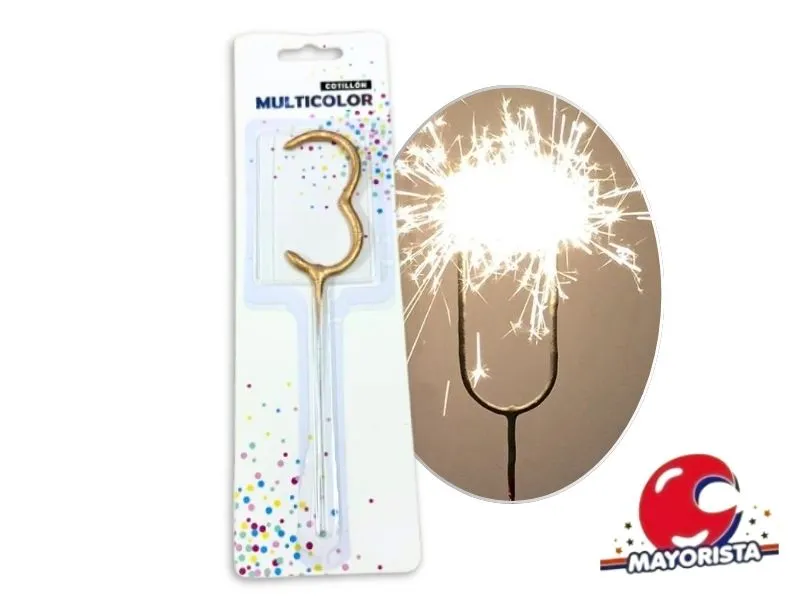 [0202013673237] VELA SPARKLE N 3 DORADA (13673DR) CADENACI