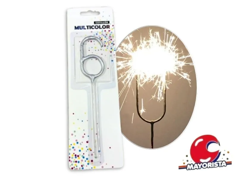[0202013676016] VELA SPARKLE N 6 PLATA OSCURO (13676) CADENACI