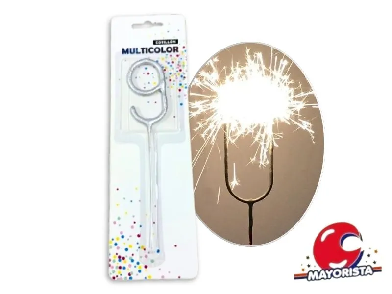 [0202013679130] VELA SPARKLE N 9 PLATA (13679PL) CADENACI