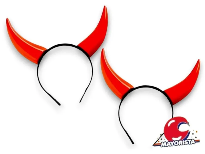 VINCHA PLASTICA DIABLITO/A (5056) TRIGGER PACK