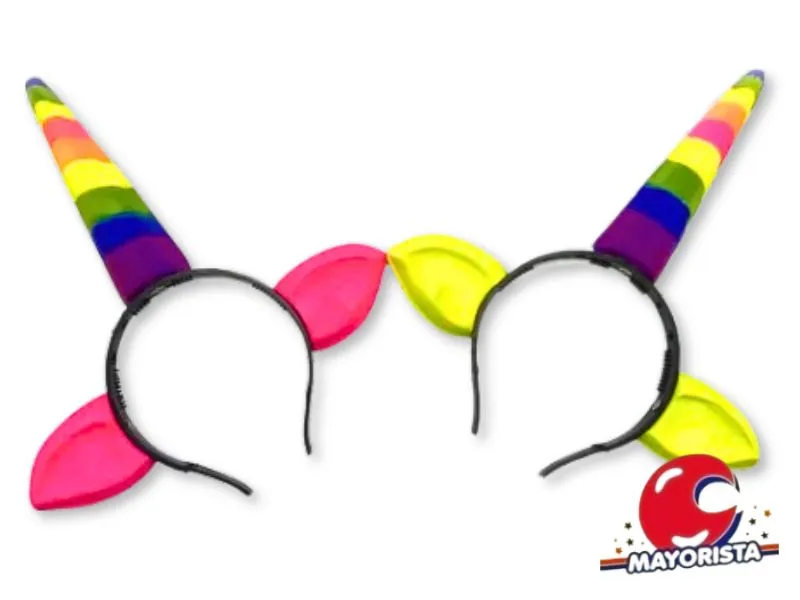 [3260] VINCHA PLASTICA UNICORNIO (5046) TRIGGER PACK