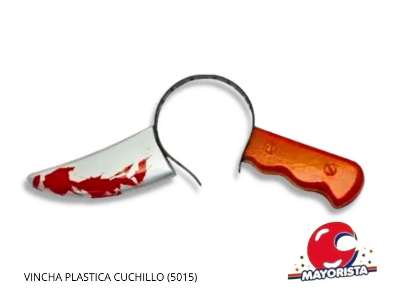 VINCHA PLASTICA CUCHILLO (5015) TRIGGER PACK