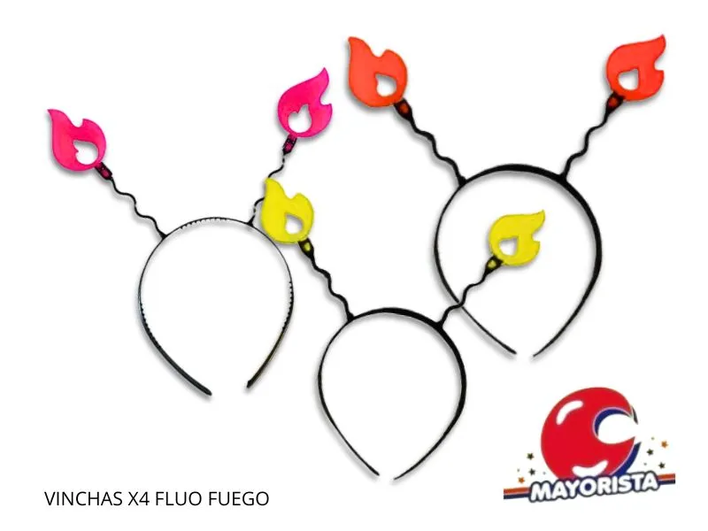VINCHAS X4 FLUO FUEGO LOKOS - MOLDIN PLAST