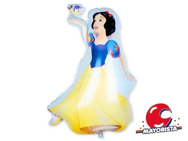 [7788] GLOBO MYLAR SILUETA BLANCANIEVES 90CM (PLSZX-017) CHG