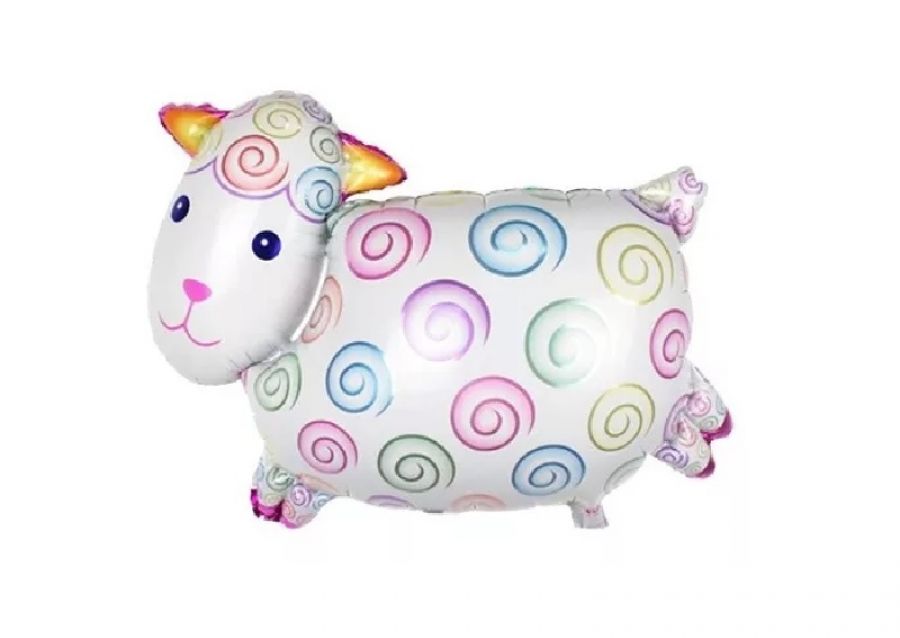 GLOBO MYLAR SILUETA OVEJA 40CM (TK-20728/B0217) CHG