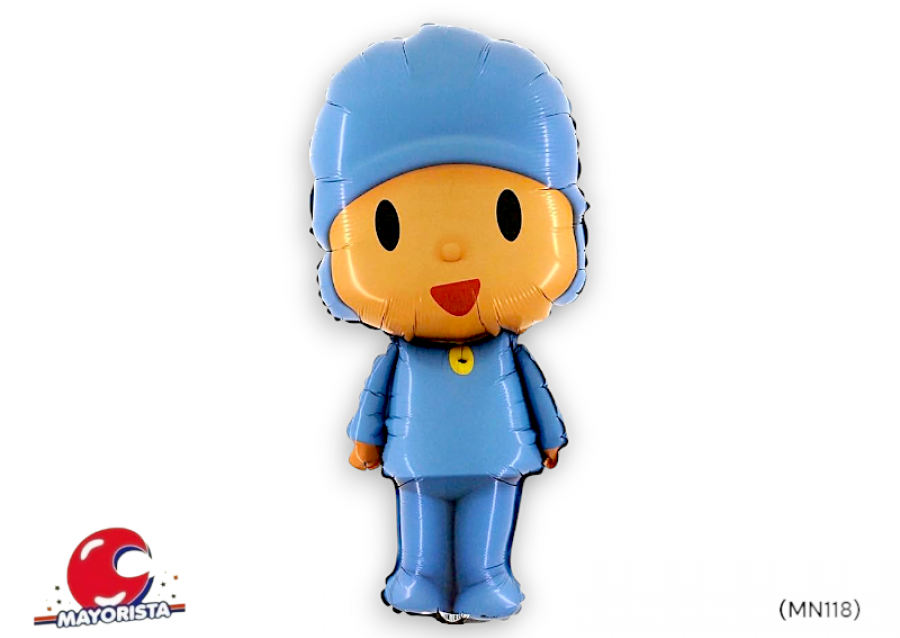 GLOBO MYLAR SILUETA POCOYO 40 CM (MN118) CHG