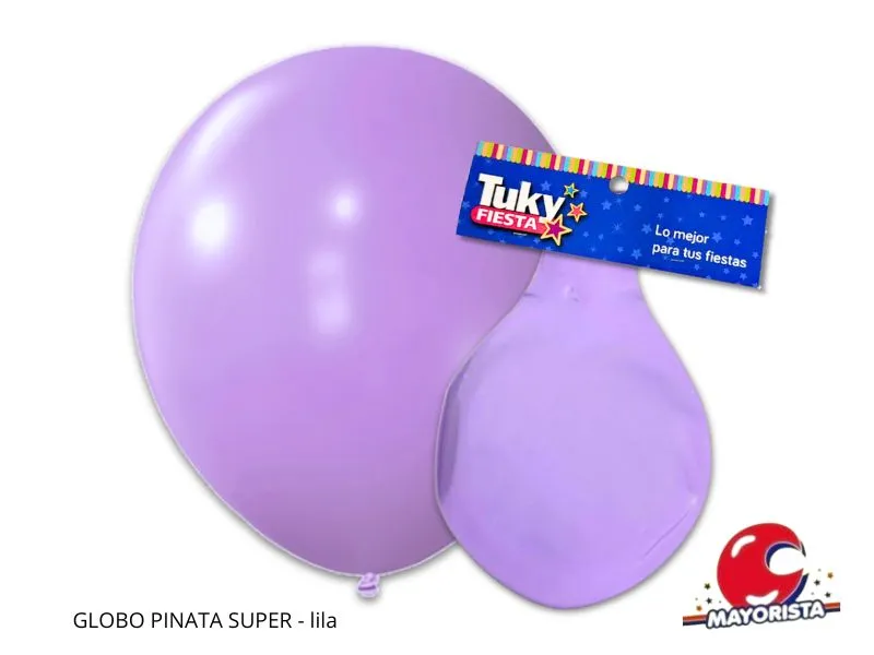 GLOBO PINATA SUPER LILA - TUKY