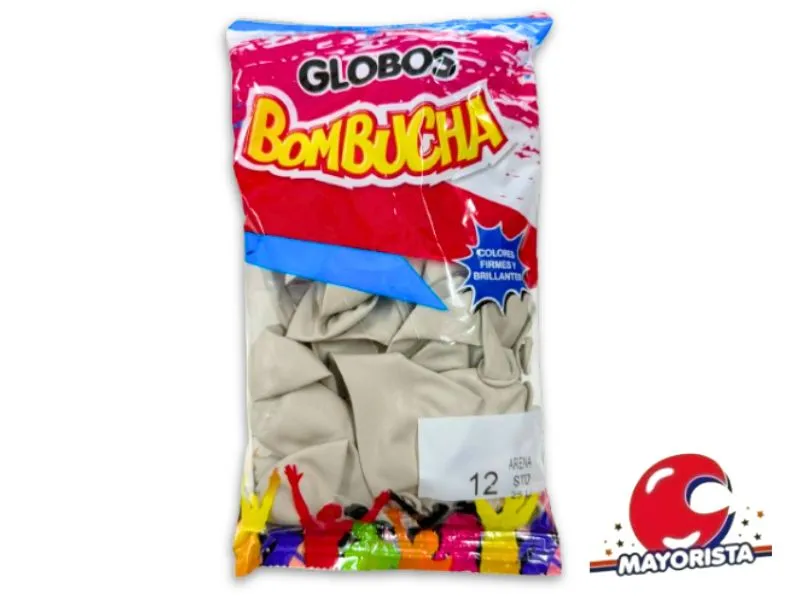 [7798420971606] GLOBOS 12 X 25 STANDARD ARENA BOMBUCHA