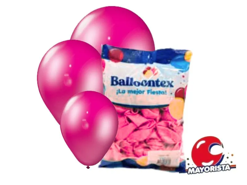 [7790391607218] GLOBOS 9 X 50 PERLADO FUCSIA - BALLOONTEX